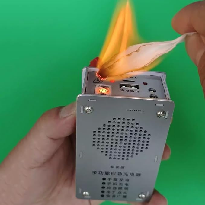 Chargeur extérieur pour téléphones générateur dynamo fiable pour l'alimentation